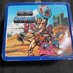 1984 He Man And The Masters Of The Universe Lunchbox