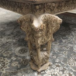 Antique Made In Italy Coffee Table 