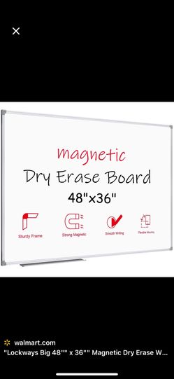 Dry Erase 4x3 Magnet And New W/ Stand