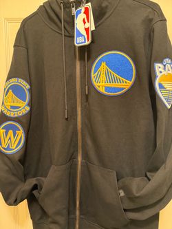 Golden State Warriors zip-up Hooded Sweatshirt
