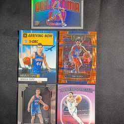10 Oklahoma City Thunder Basketball Cards Set for $12