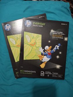 HP Everyday Photo Paper, Glossy, 50