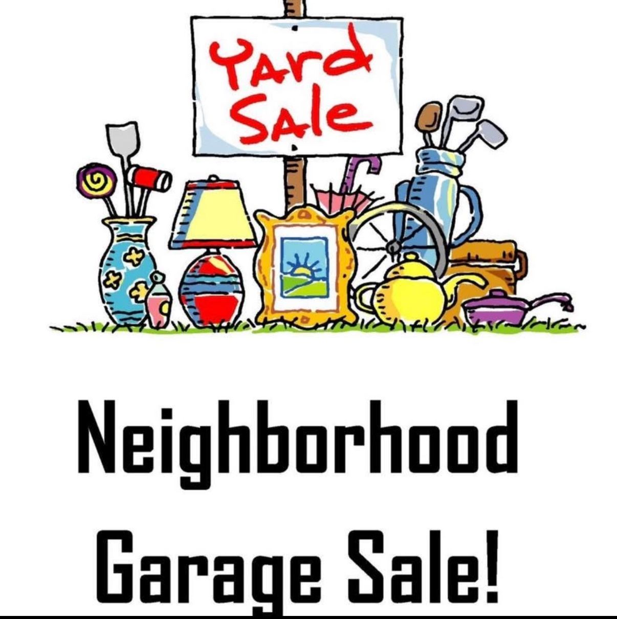 Neighborhood Garage Sale 8/23