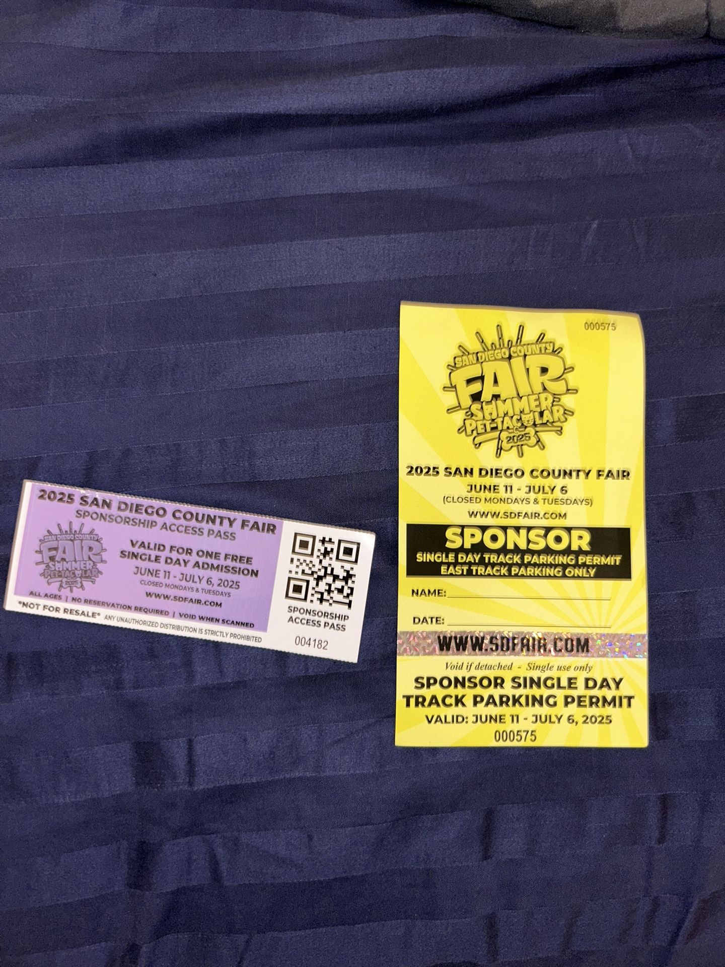 San Diego Fair Admission + Parking Ticket