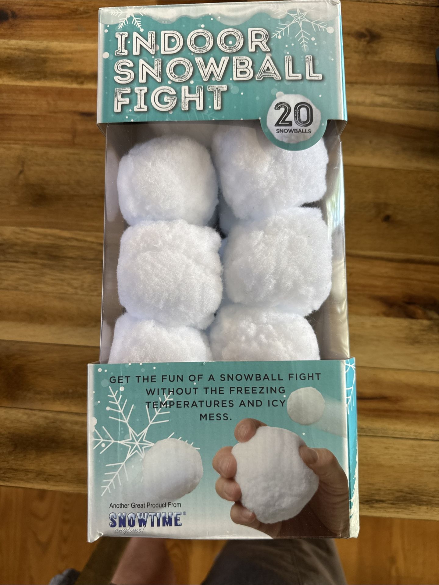 Indoor Fun Furry SnowBalls. Sealed Brand new