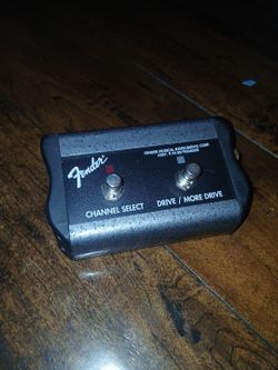 Fender 2-Button Footswitch Channel Select Drive