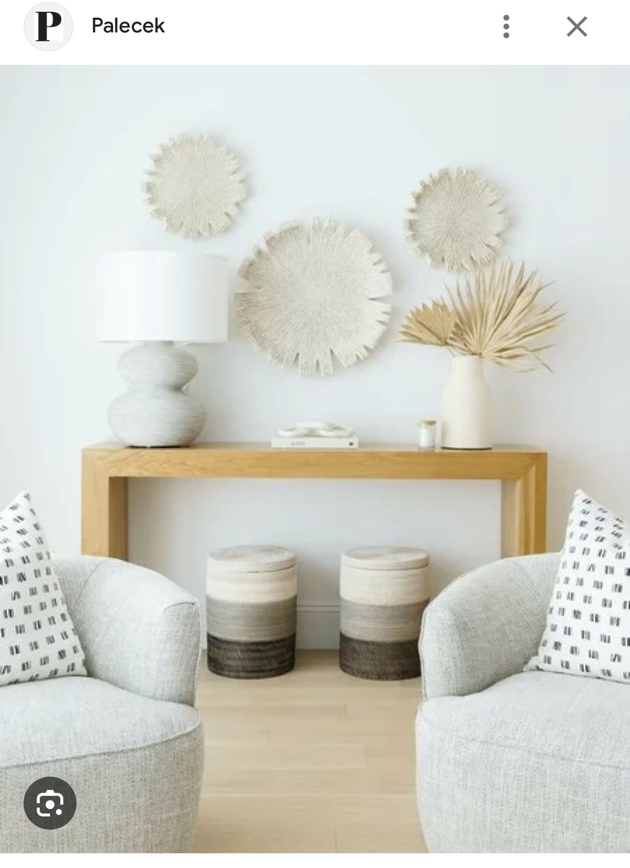 palecek reef outdoor wall decor small