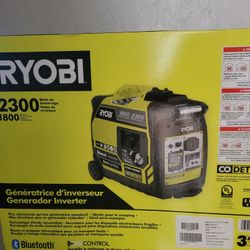 Ryobi 2300w Inverter Generator $450 Firm 