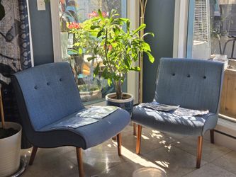 2 Inspired Mid-century Chairs