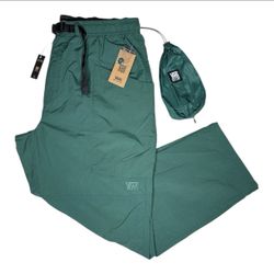 Vans MTE Trek Guide Pants Mountain Edition Green Woven NWT Men’s new