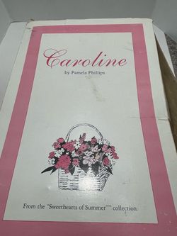 "Caroline" Collectible Porcelain Doll by "Pamela Phillips" in Box