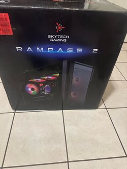 Rampage 2 gaming pc & gaming chair
