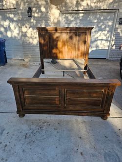 Queen size bed frame