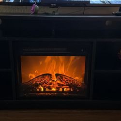 Tv Stand With Fireplace 