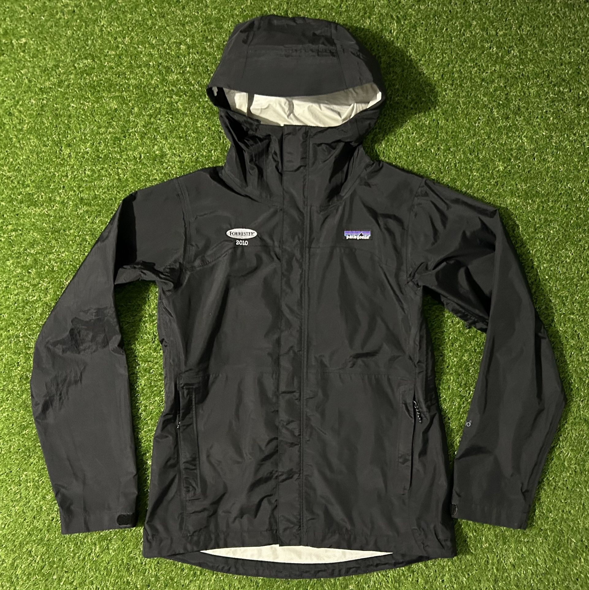 Womens Patagonia H2No Windbreaker Water Resistant Light Jacket Coat Sweater Hoodie Size Small