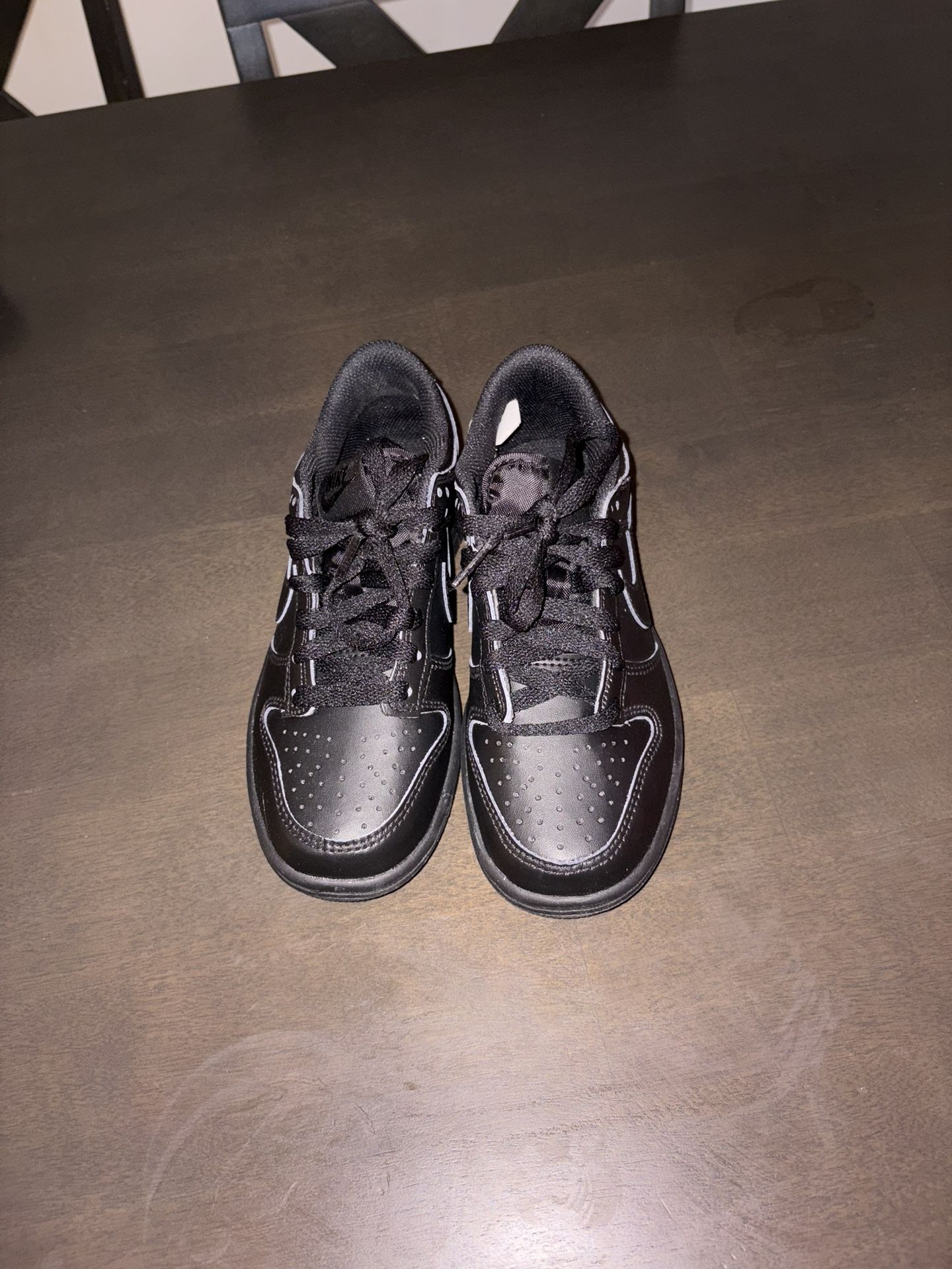 Nike Dunks, Black, Youth Size 3.5