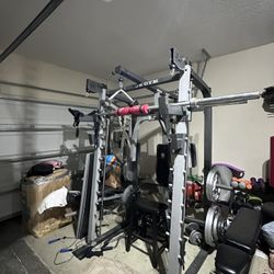 Gym Equipments with Weights 