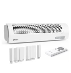 Shinic Wall-Mounted Electric Fan with Remote