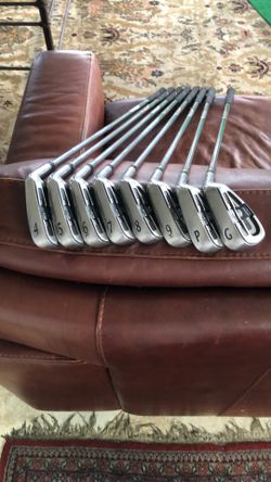 Wilson Staff C19 RH 4-GW 8 Clubs FST SS 105 Steel Stiff Shafts