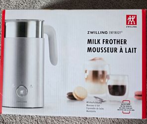 Zwilling Milk Frother, Silver NEW