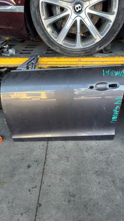 2014 Maserati Ghibli Left Front Door Shell