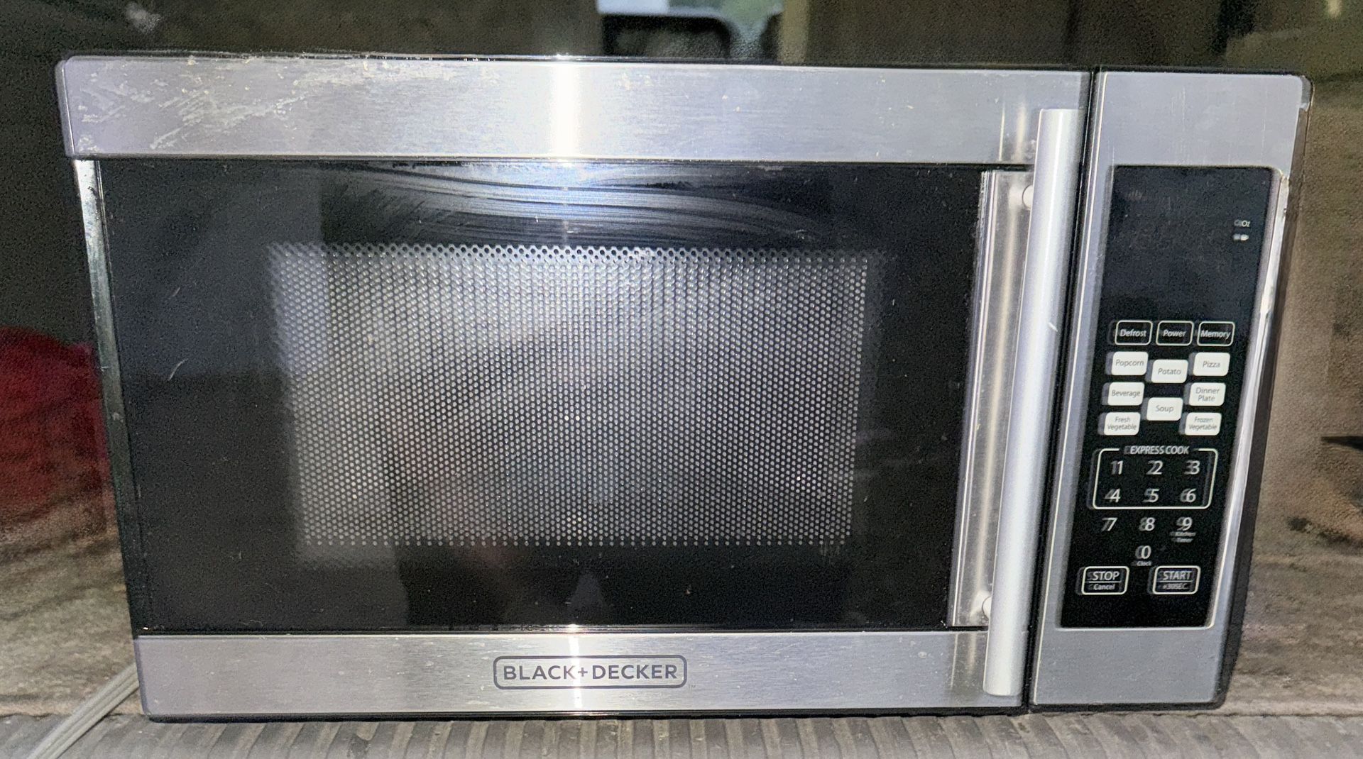 Stainless Steel Microwave 
