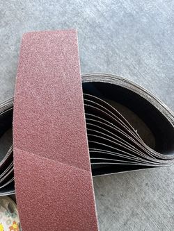 Sanding Belt Set 4 x 36 Inch 100 x 915 mm (15 pieces)