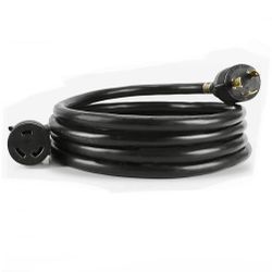 VALIANT POWER Store L6-30P/L6-30R Heavy Duty Locking Power Cord, Extension Cord, SJT 10GUAGE, Power Cord up to 7500W,30A,3prong, 10ft Retails $39.99