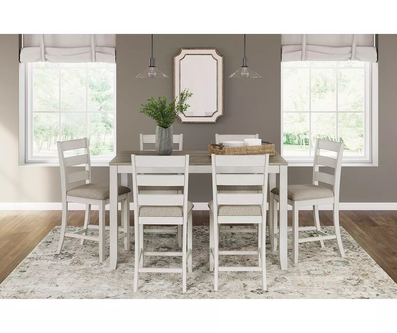 Moving Sale !! Nutley 7-Piece Counter-Height Dining Set