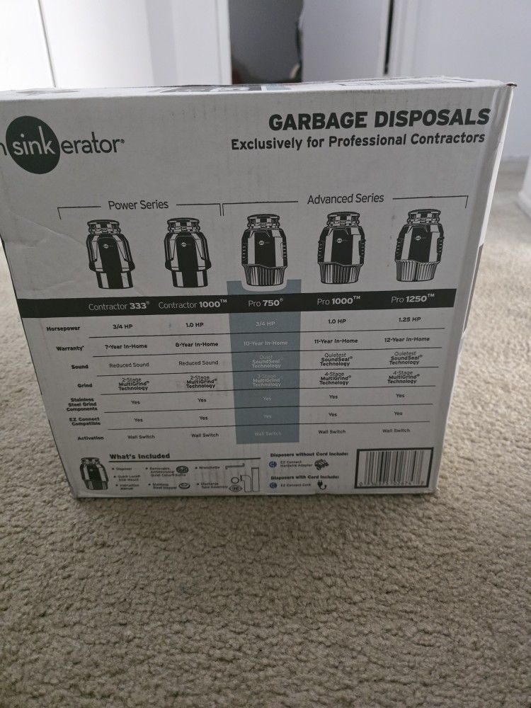 Garbage Disposal Pro 750