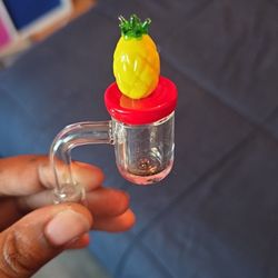 Pineapple Carb Cap W/ Banger