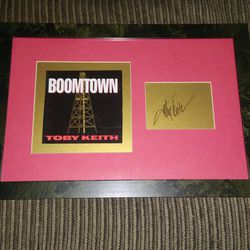 Toby Keith Autograph