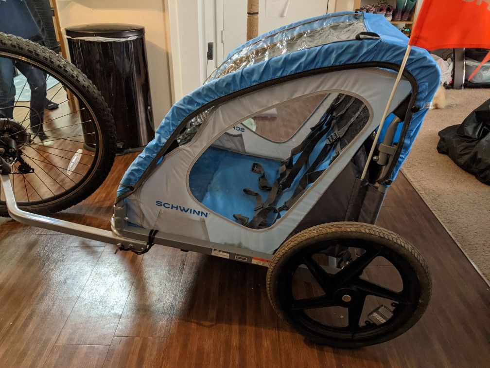 Schwinn Foldable Bike Trailer