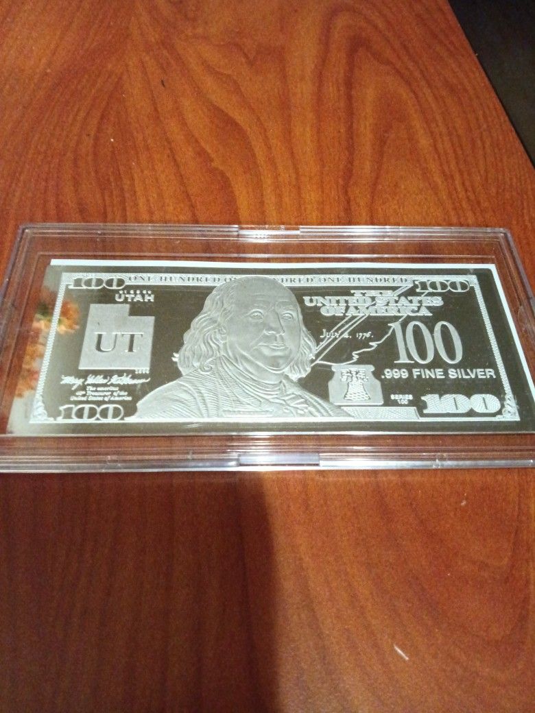 .999 Silver One Hundred