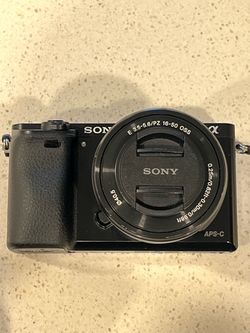 Sony Alpha 6000 Mirrorless Camera with 16-50mm Lens