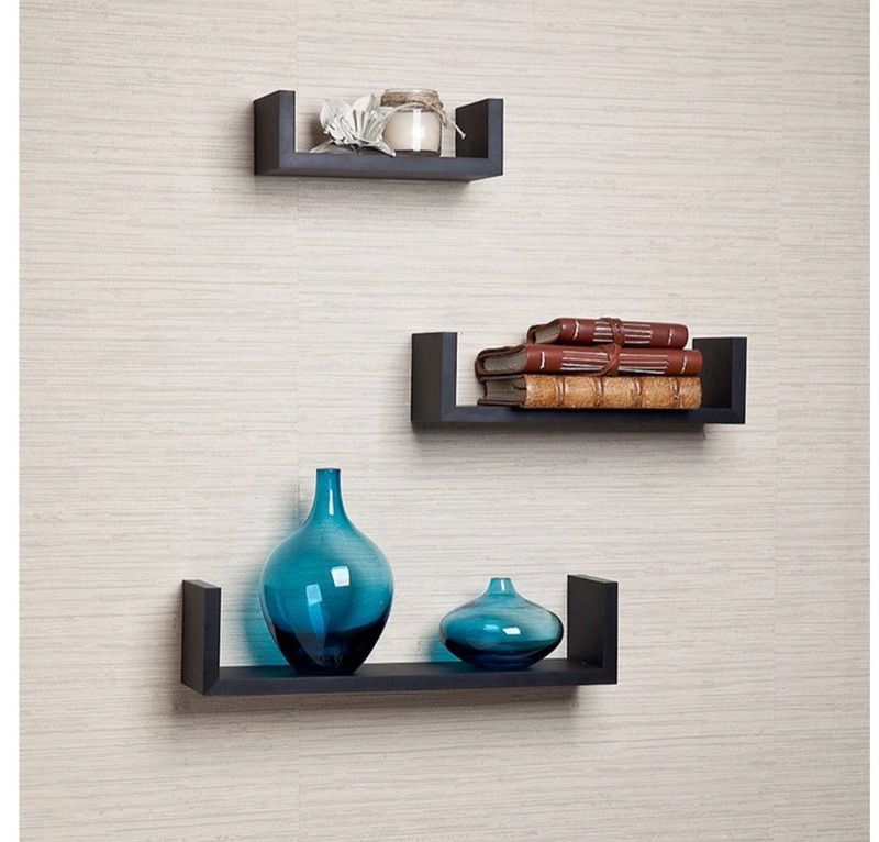 U shape display shelf