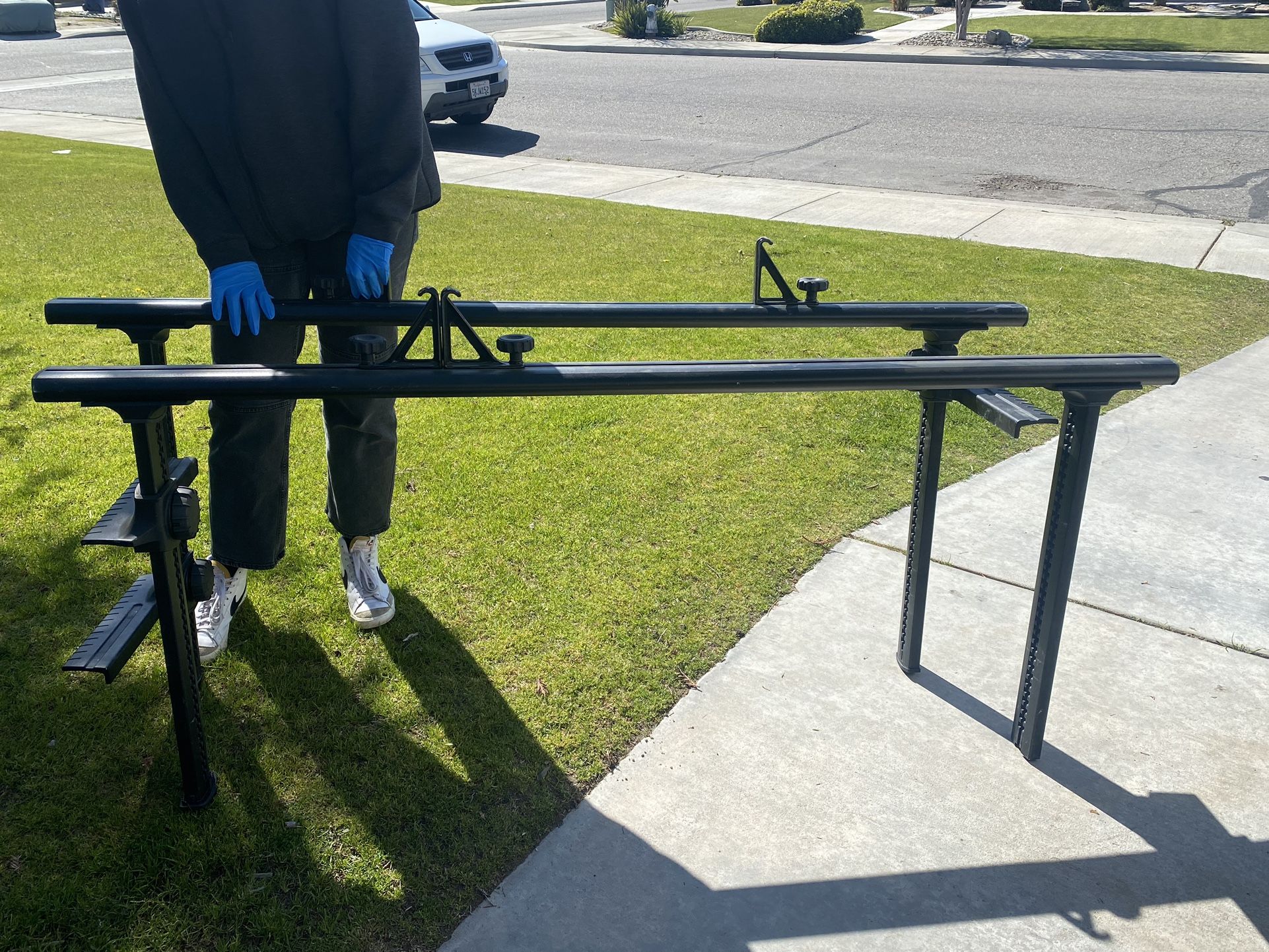 Pickup Bed Mount Kayak Surf Canoe Bar Carrier Rack (Black)