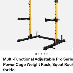 Hulk Weight Lifting Cage 800 Lb Capacity 100 Bucks Firm New