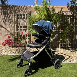 Mockingbird Single-to-Double Stroller + Accessories