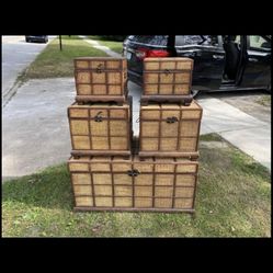 Set Of 5 Storage Pieces