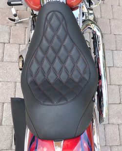 Harley Mustang Solo Motorcycle Seat