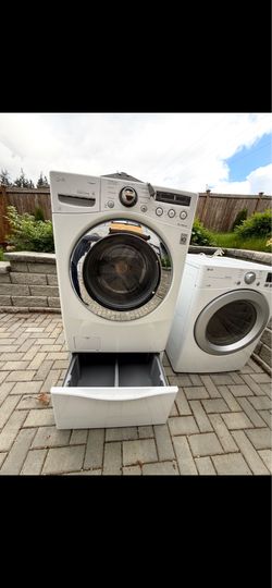 Washer and dryer LG