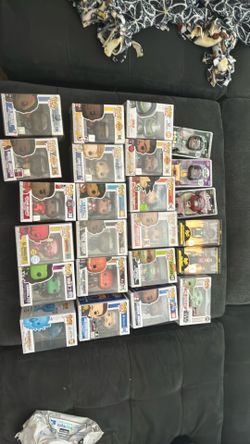 Funko pops 5$ each