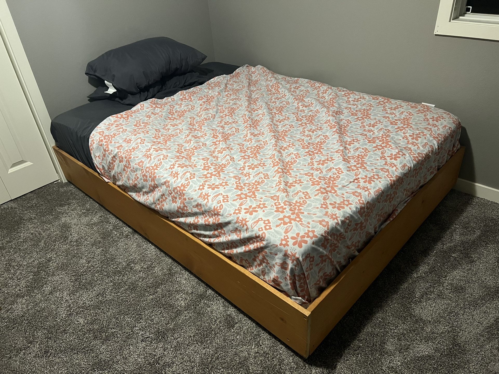 Soft Mattress + Low Bedframe