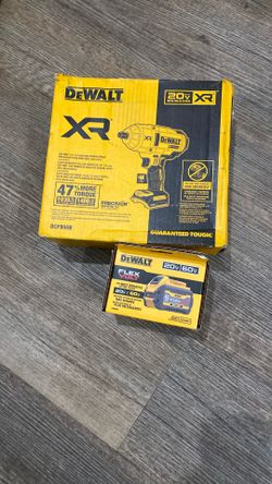 Dewalt Impact Wrench 1/2. Model DCF900B and. Flexvolt Battery. 6.0