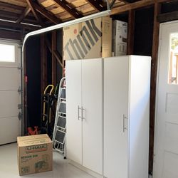 White Storage Cabinets