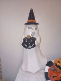 Ceramic Ghost Witch