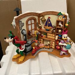 Disney Holiday Christmas Figurine Collectible Display 