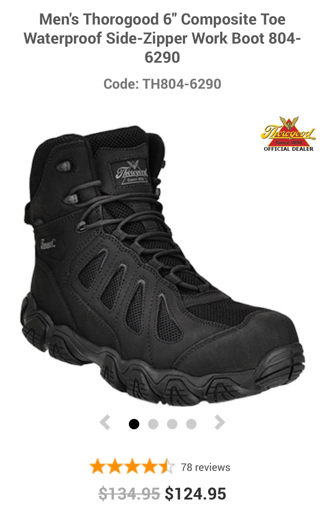 Thorogood Composite Work Boot 