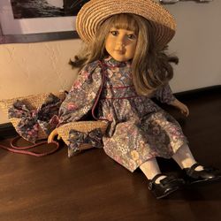 1996 My Twinn Doll – J. DeFilippo Sculpt w/ Original Outfit & Purse – Excellent Condition